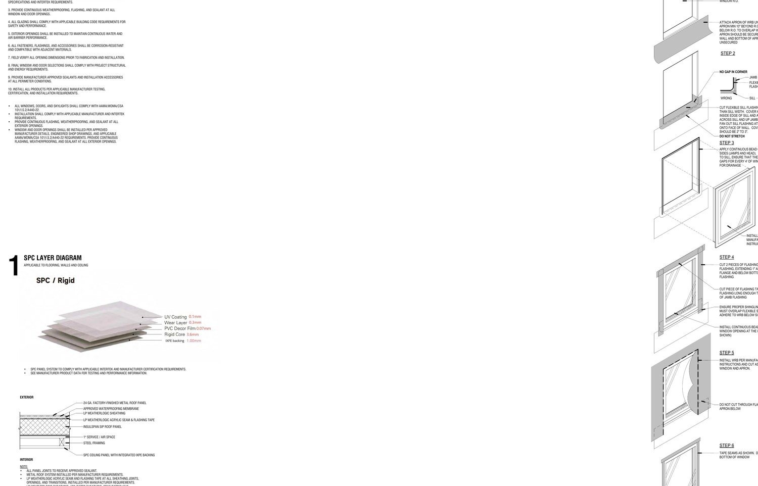 R-22345 roof SIP wall detail sheet